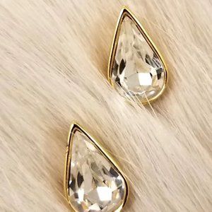 Teardrop Stud Earrings